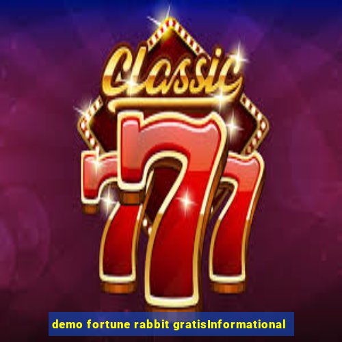 demo fortune rabbit gratisInformational